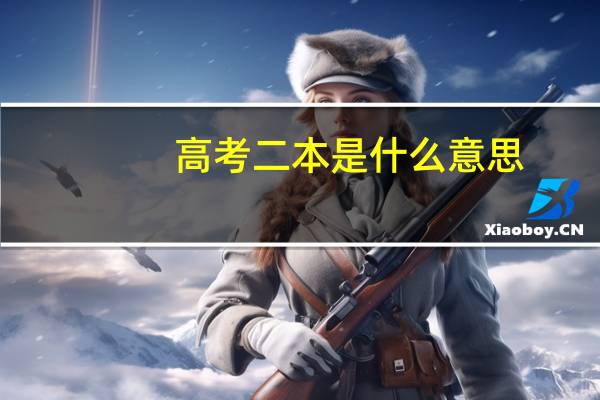 高考二本是什么意思