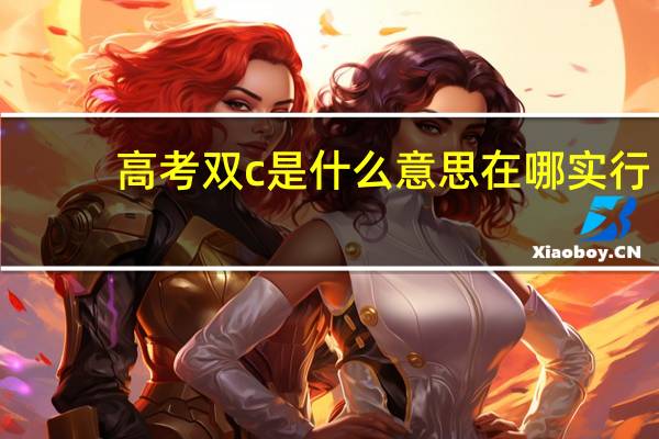 高考双c是什么意思在哪实行