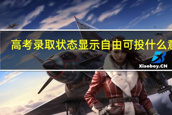 高考录取状态显示自由可投什么意思