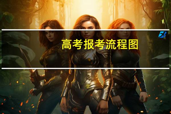 高考报考流程图（高考报考流程）