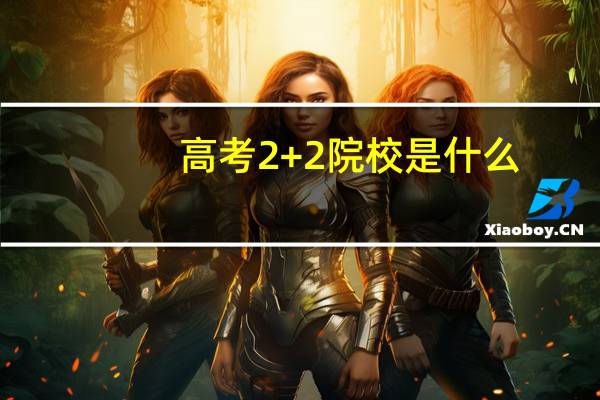 高考2+2院校是什么