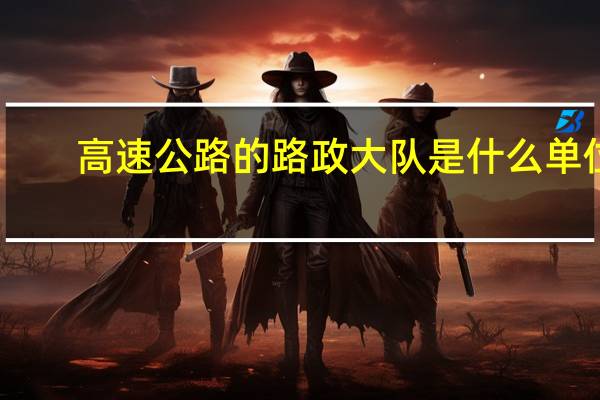 高速公路的路政大队是什么单位