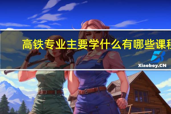 高铁专业主要学什么 有哪些课程
