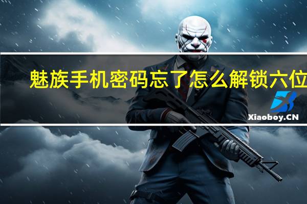 魅族手机密码忘了怎么解锁六位数（魅族手机密码忘了怎么解锁）