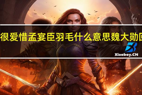 魏大勋说很爱惜孟宴臣羽毛什么意思 魏大勋回应孟宴臣出圈