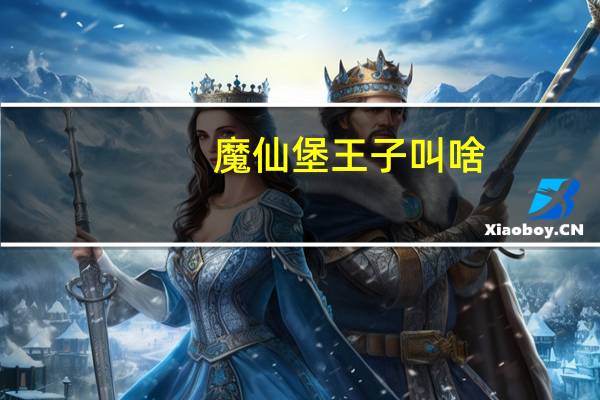 魔仙堡王子叫啥