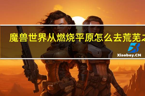 魔兽世界从燃烧平原怎么去荒芜之地（WOW怎么去燃烧平原啊）