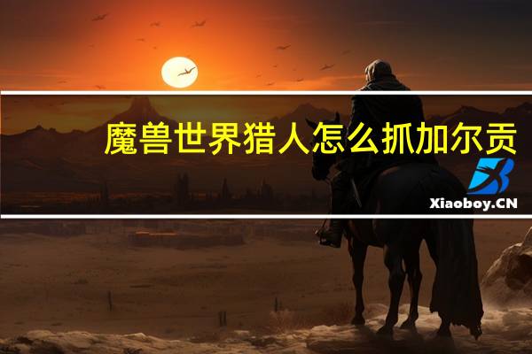 魔兽世界猎人怎么抓加尔贡（魔兽世界猎人怎么抓阿拉尼）