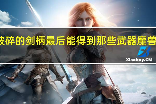 魔兽世界破碎的剑柄最后能得到那些武器 魔兽世界残破的剑柄