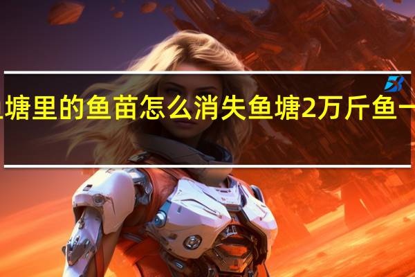 鱼塘里的鱼苗怎么消失 鱼塘2万斤鱼一夜消失