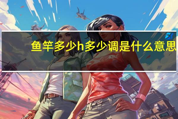 鱼竿多少h多少调是什么意思