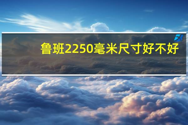 鲁班2250毫米尺寸好不好