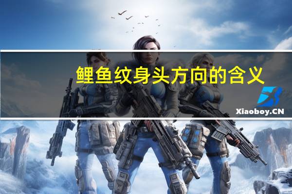 鲤鱼纹身头方向的含义(鲤鱼纹身)