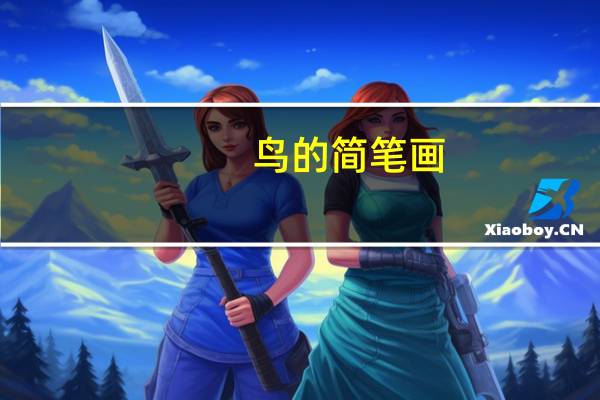 鸟的简笔画（鸟的笔画顺序）