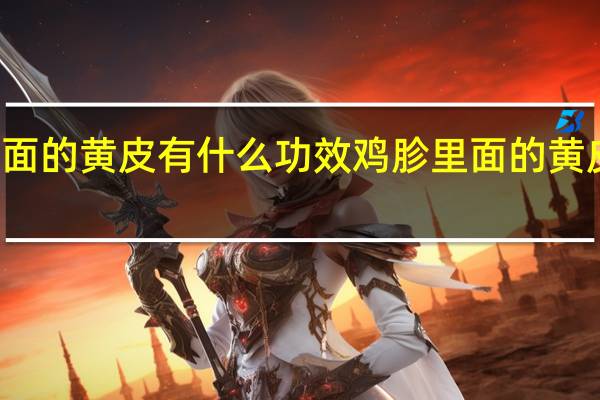 鸡胗里面的黄皮有什么功效 鸡胗里面的黄皮有哪些作用