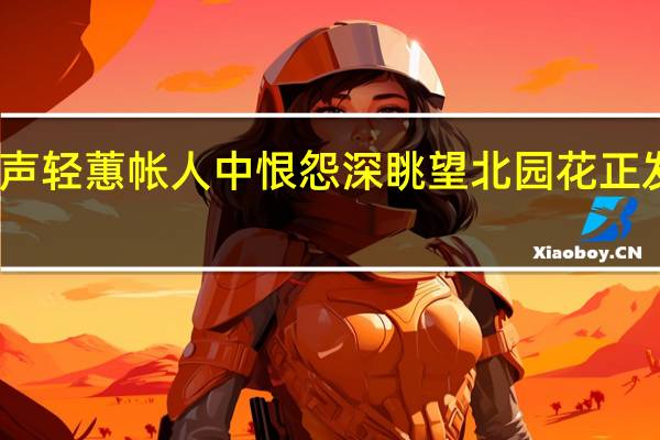 鸣琴弦细箫声轻 蕙帐人中恨怨深 眺望北园花正发又愁霜雪再相侵