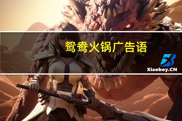 鸳鸯火锅广告语