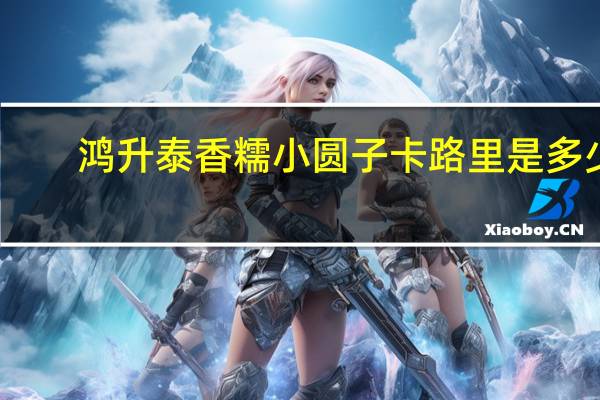 鸿升泰 香糯小圆子卡路里是多少