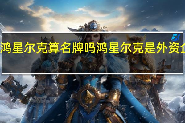 鸿星尔克算名牌吗 鸿星尔克是外资企业吗
