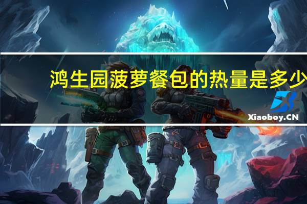 鸿生园 菠萝餐包的热量是多少
