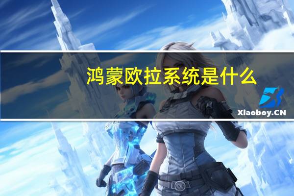 鸿蒙欧拉系统是什么