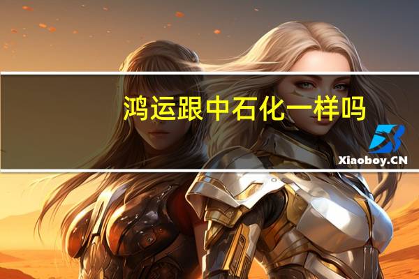 鸿运跟中石化一样吗