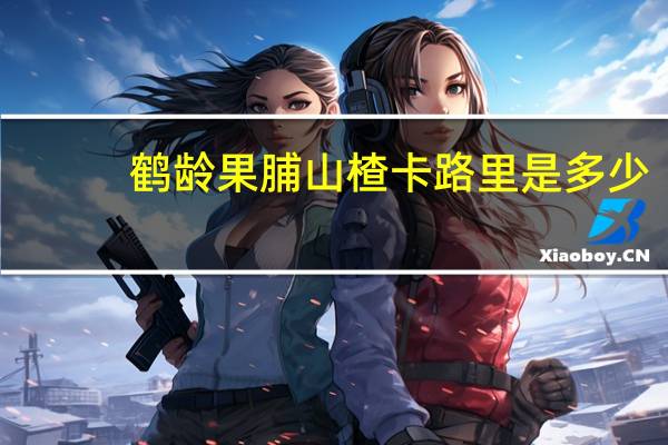 鹤龄 果脯山楂卡路里是多少