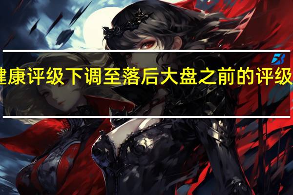 麦格理将京东健康评级下调至落后大盘之前的评级为中性目标股价为35.30港元相比周四(8月17日)的收盘价下跌25%
