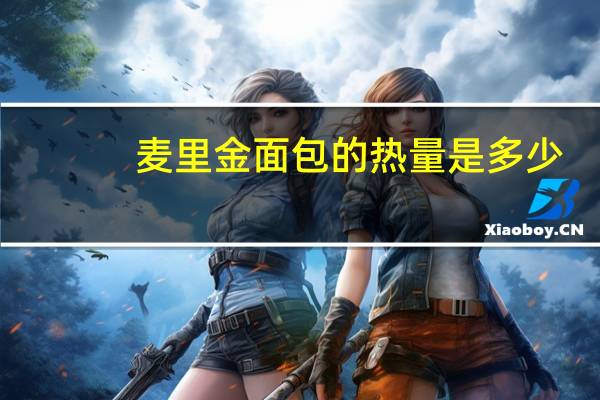 麦里金 面包的热量是多少