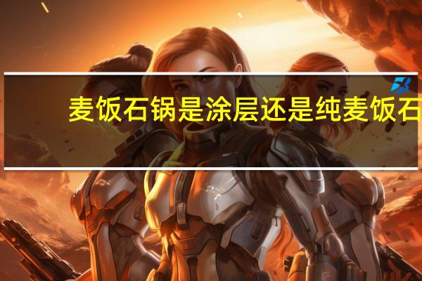 麦饭石锅是涂层还是纯麦饭石