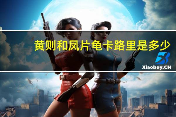 黄则和 凤片龟卡路里是多少