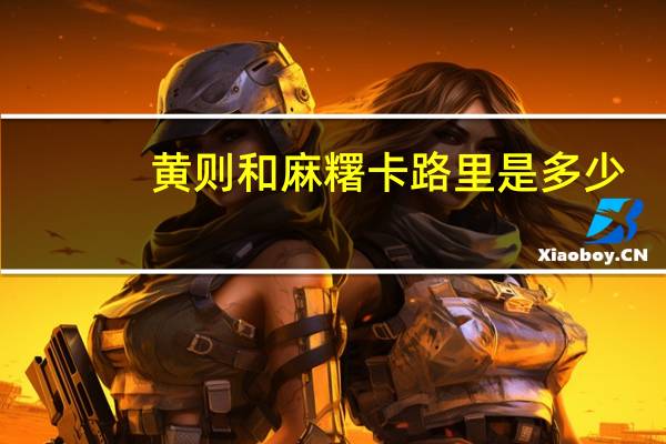 黄则和 麻糬卡路里是多少