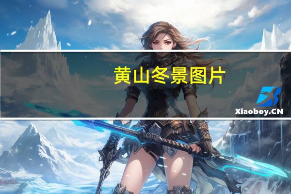 黄山冬景图片（黄山冬景）