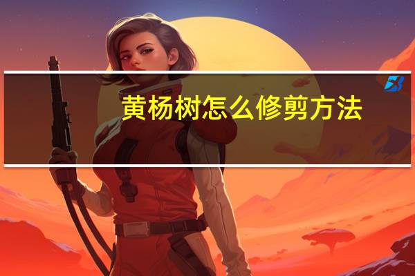 黄杨树怎么修剪方法