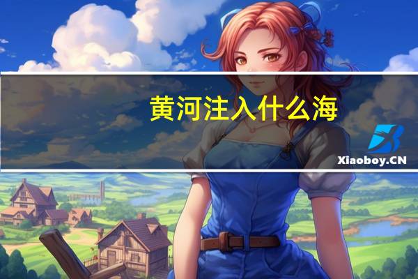 黄河注入什么海