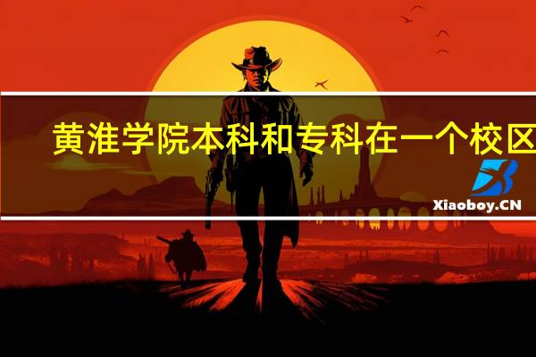 黄淮学院本科和专科在一个校区吗