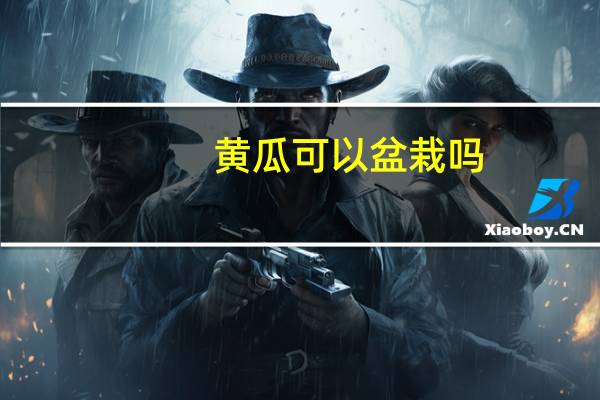 黄瓜可以盆栽吗