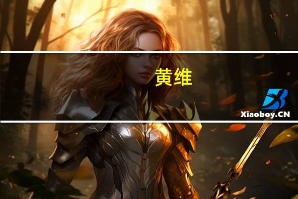 黄维（关于黄维的介绍）