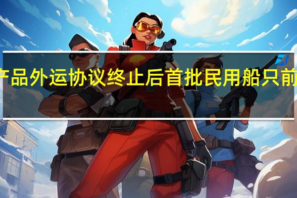 黑海农产品外运协议终止后首批民用船只前往乌克兰港口
