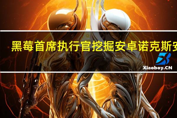 黑莓首席执行官挖掘安卓诺克斯安全