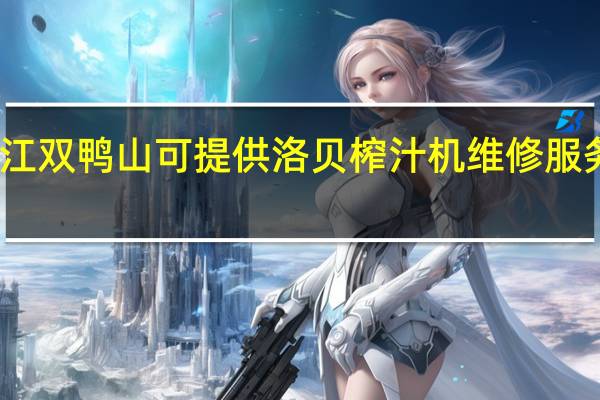 黑龙江双鸭山可提供洛贝榨汁机维修服务地址在哪