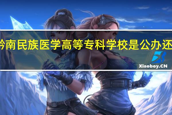 黔南民族医学高等专科学校是公办还是民办