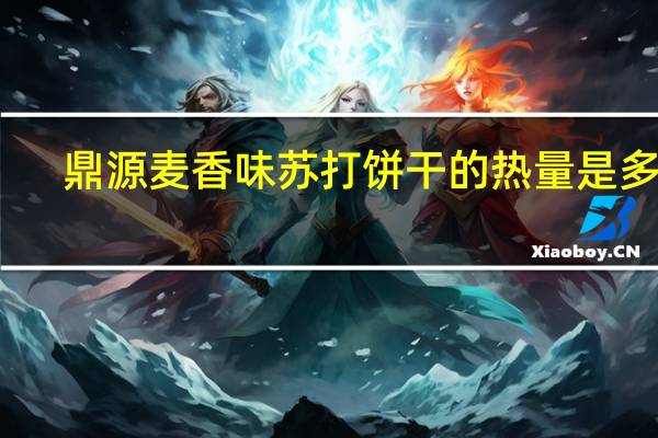 鼎源 麦香味苏打饼干的热量是多少
