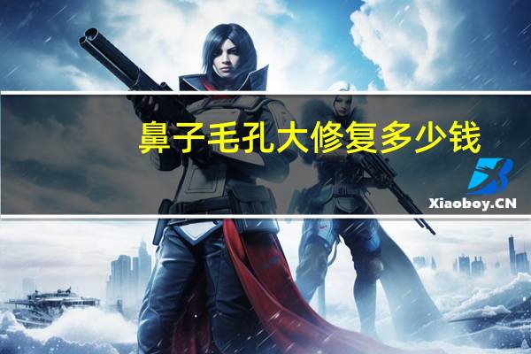 鼻子毛孔大修复多少钱，经常挤鼻子毛孔粗大怎么修复