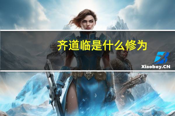 齐道临是什么修为