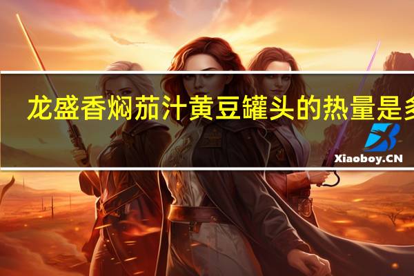 龙盛 香焖茄汁黄豆罐头的热量是多少
