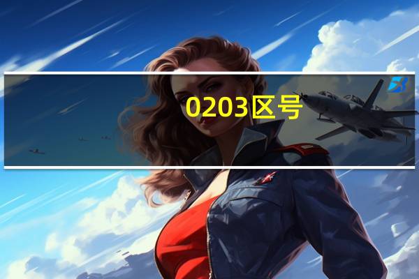 0203区号（0203）