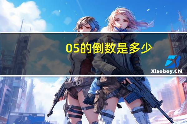 05的倒数是多少