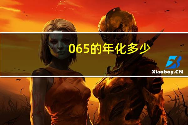065的年化多少