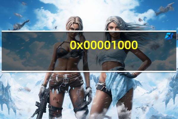 0x00001000（0x0006000d）